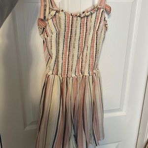 Striped, comfy romper